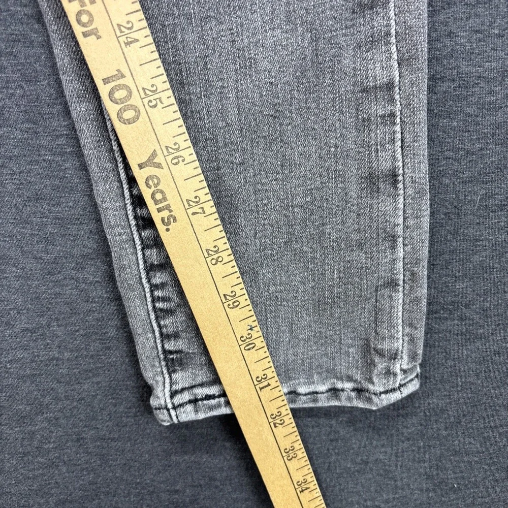 Levi's Premium 512 Slim Taper Jeans Mens 30x32 TAG-30x34 Grey Stretch Denim Fade